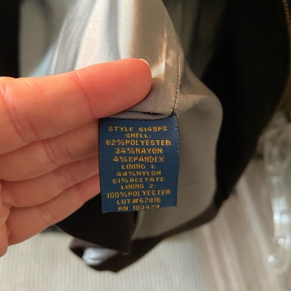 Black Double Zip Jacket- Size Small - image 6